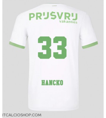 Feyenoord David Hancko #33 Terza Maglia 2023-24 Manica Corta